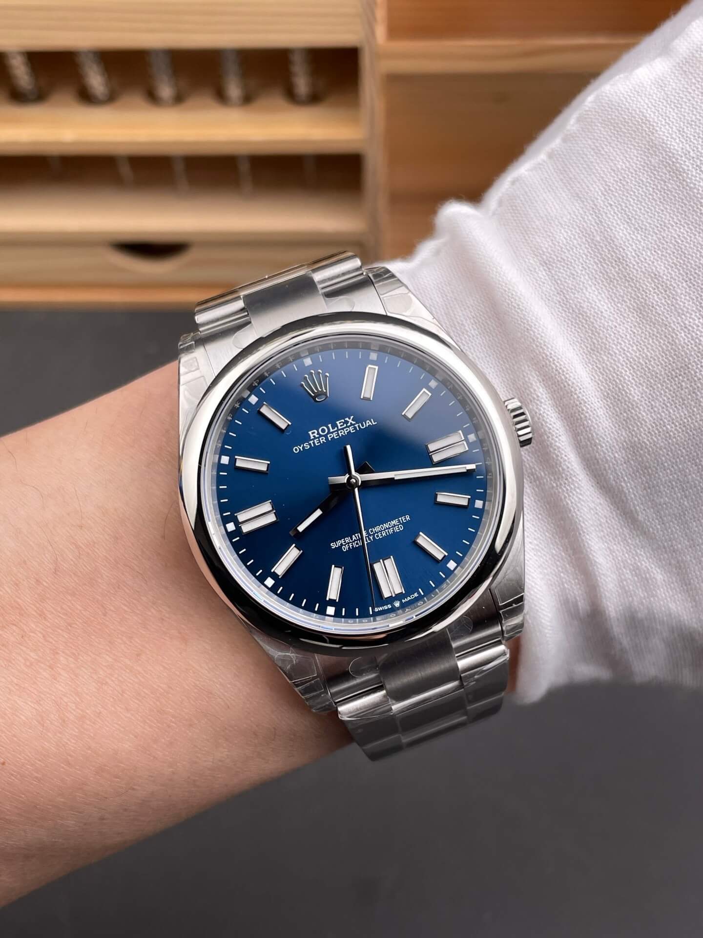 Rolex Replica Oyster Perpetual 41MM Super Clone Watch 124300-0003