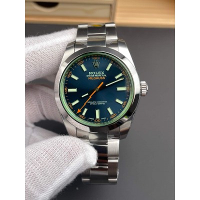 Rolex Replica Oyster Perpetual Milgauss Super Clone Watch 116400GV-0002