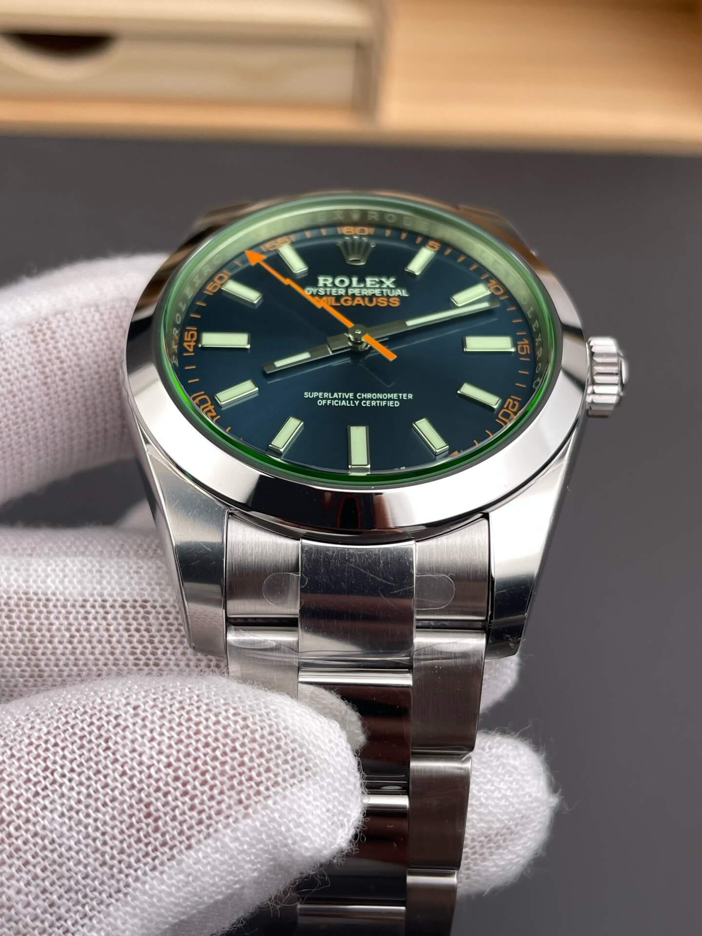 Rolex Replica Oyster Perpetual Milgauss Super Clone Watch 116400GV-0002 Rolex Replica Oyster Perpetual Milgauss Super Clone Watch 116400GV-0002