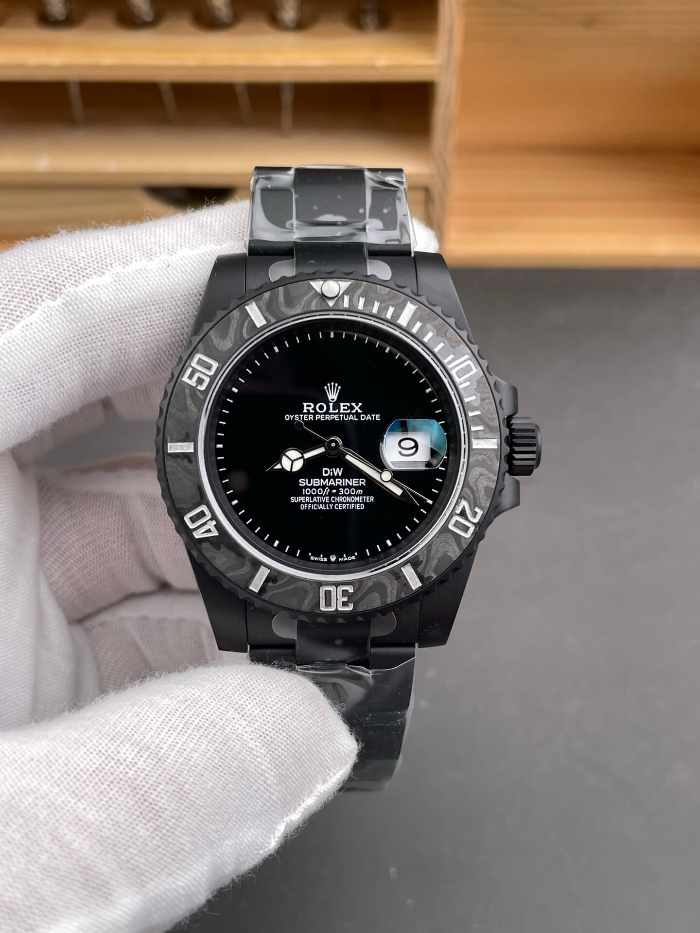 Rolex Replica Submariner Date Super Clone Watch DiW Ghost