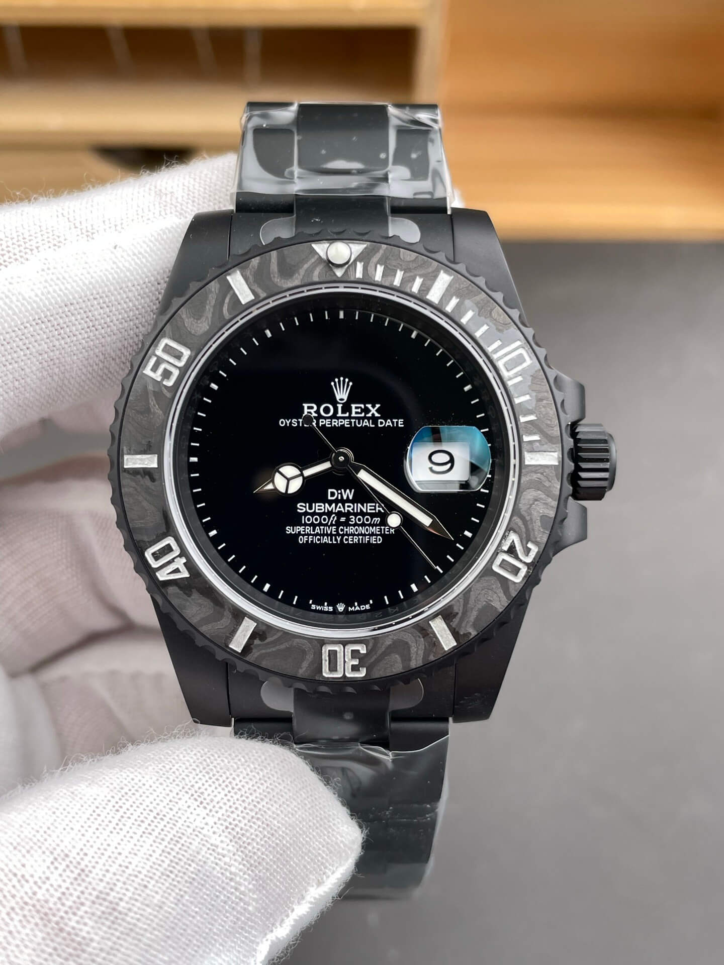 Rolex Replica Submariner Date Super Clone Watch DiW Ghost