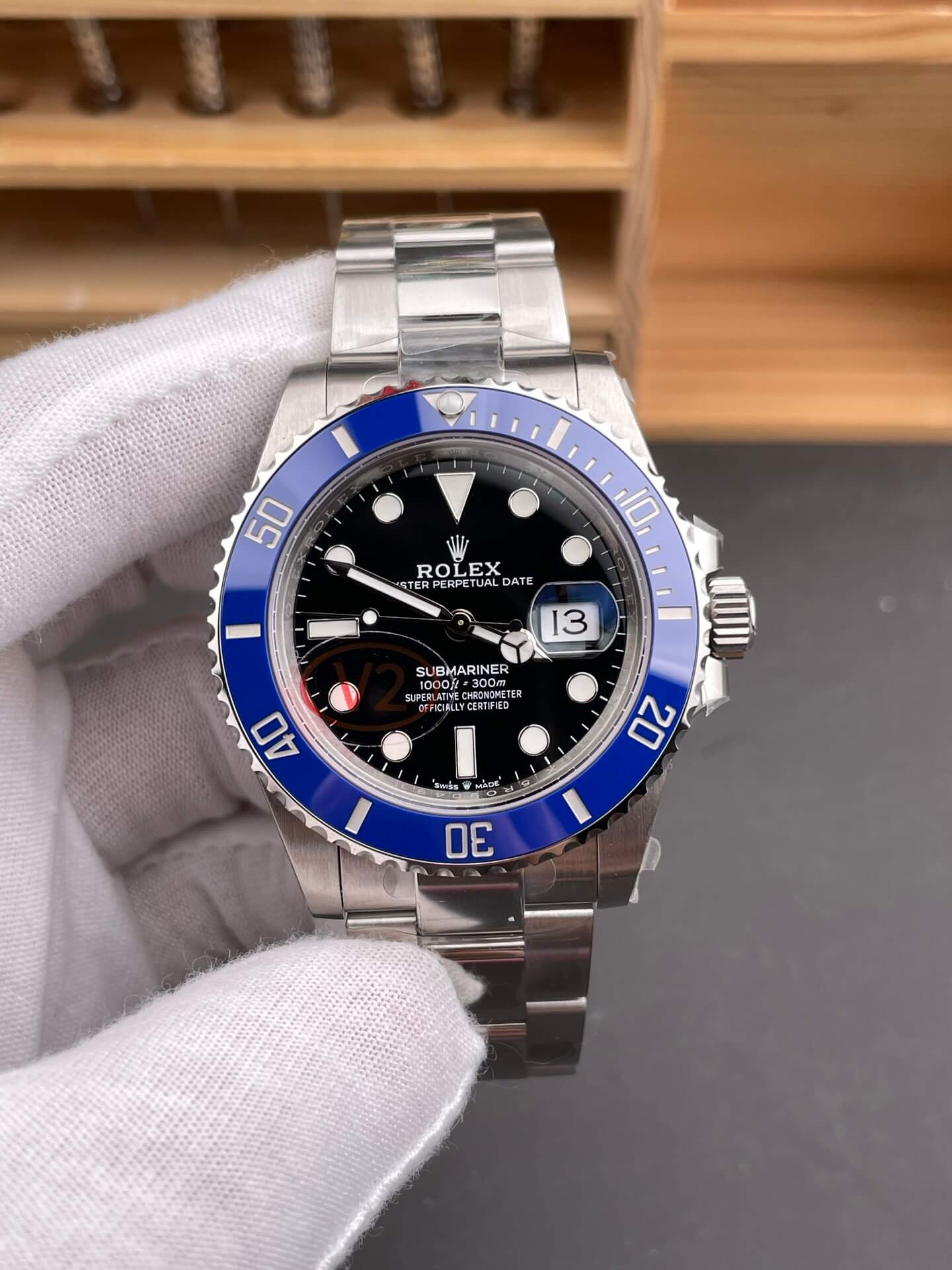 Rolex Replica Submariner Date Super Clone Watch Gain Weight Version 126619LB-0003