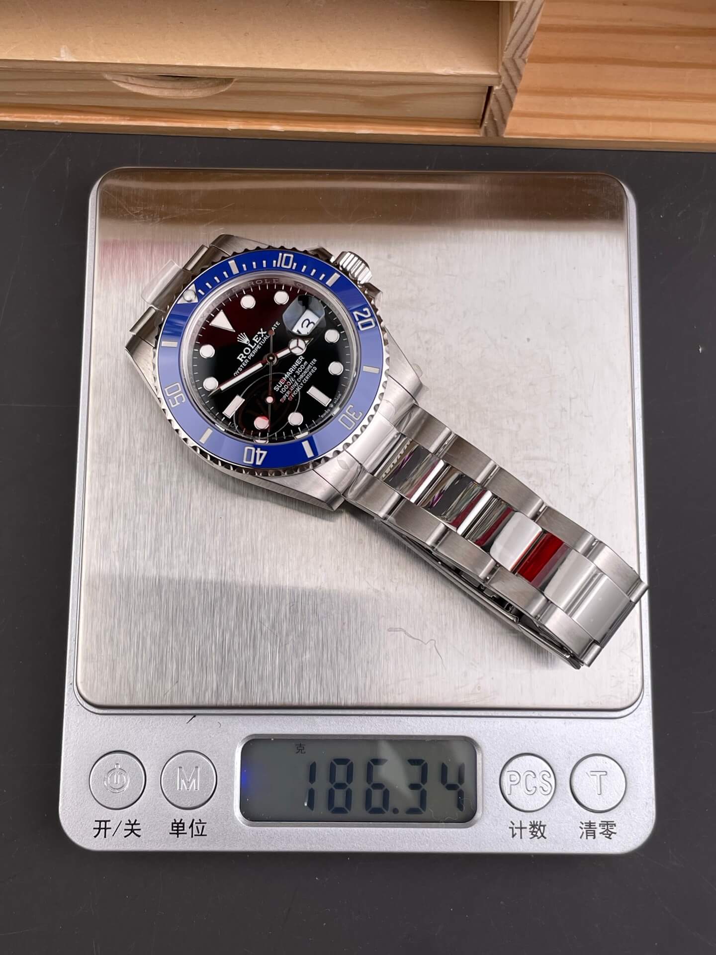 Rolex Replica Submariner Date Super Clone Watch Gain Weight Version 126619LB-0003
