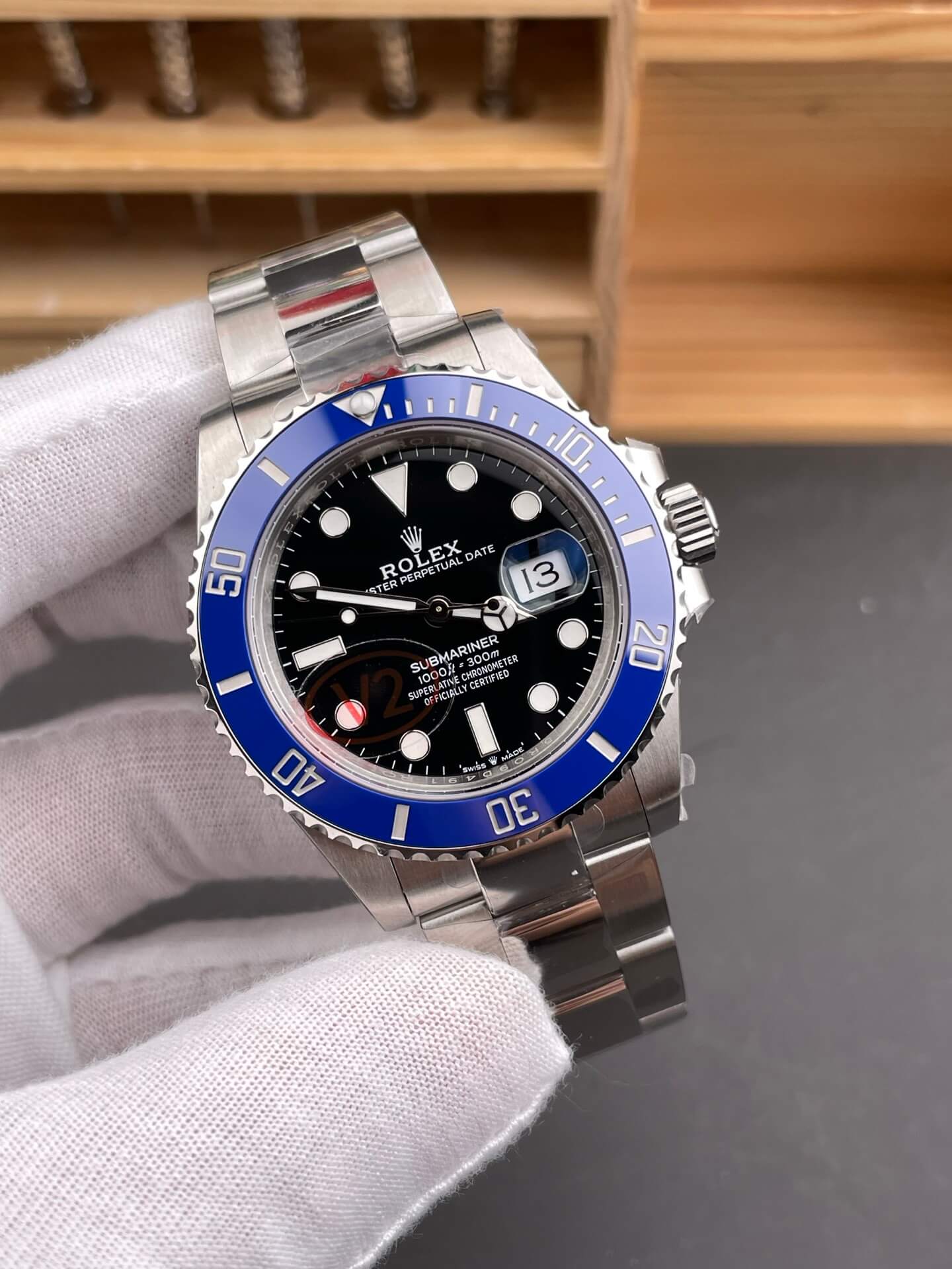 Rolex Replica Submariner Date Super Clone Watch Gain Weight Version 126619LB-0003