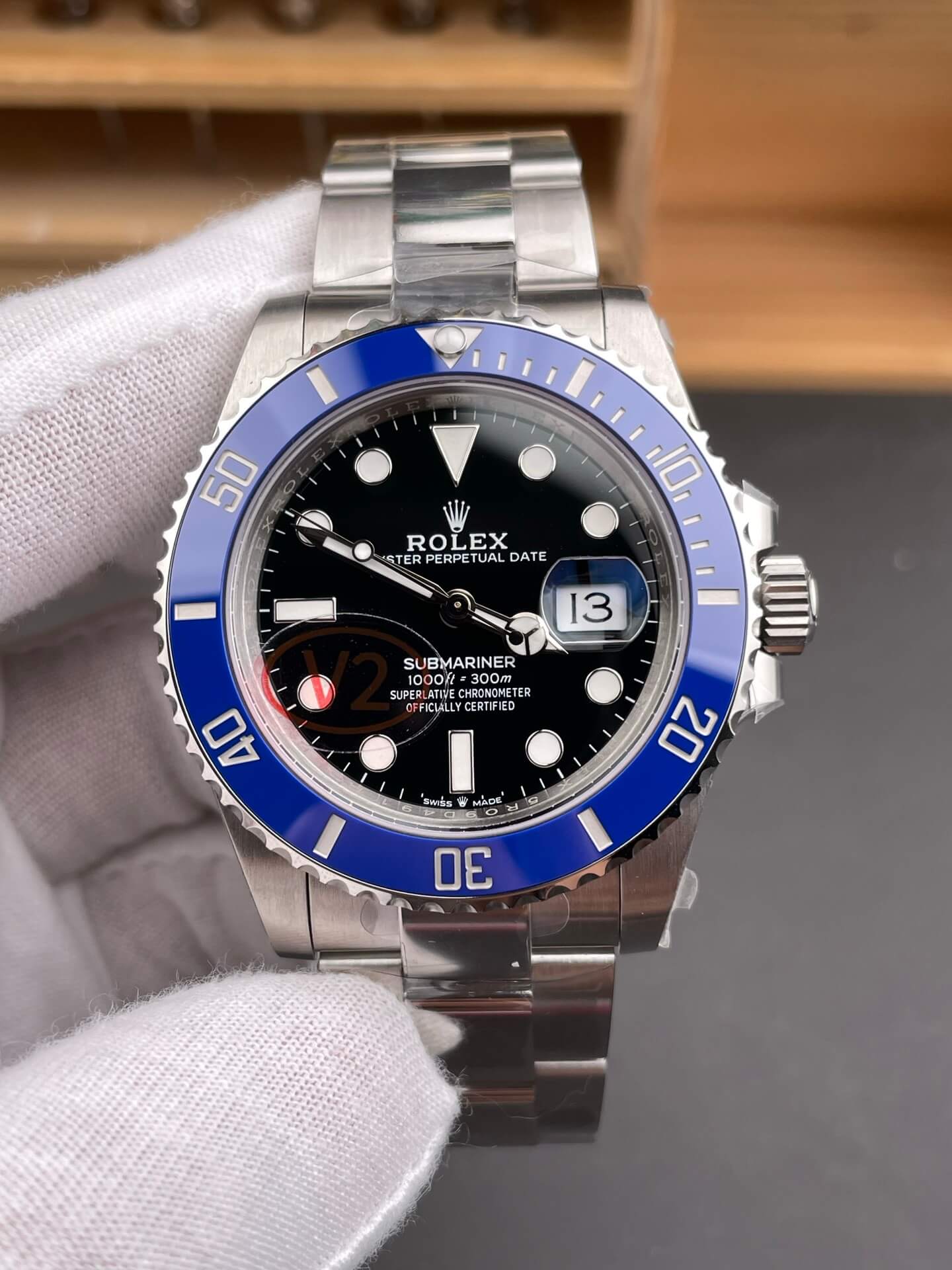 Rolex Replica Submariner Date Super Clone Watch Gain Weight Version 126619LB-0003