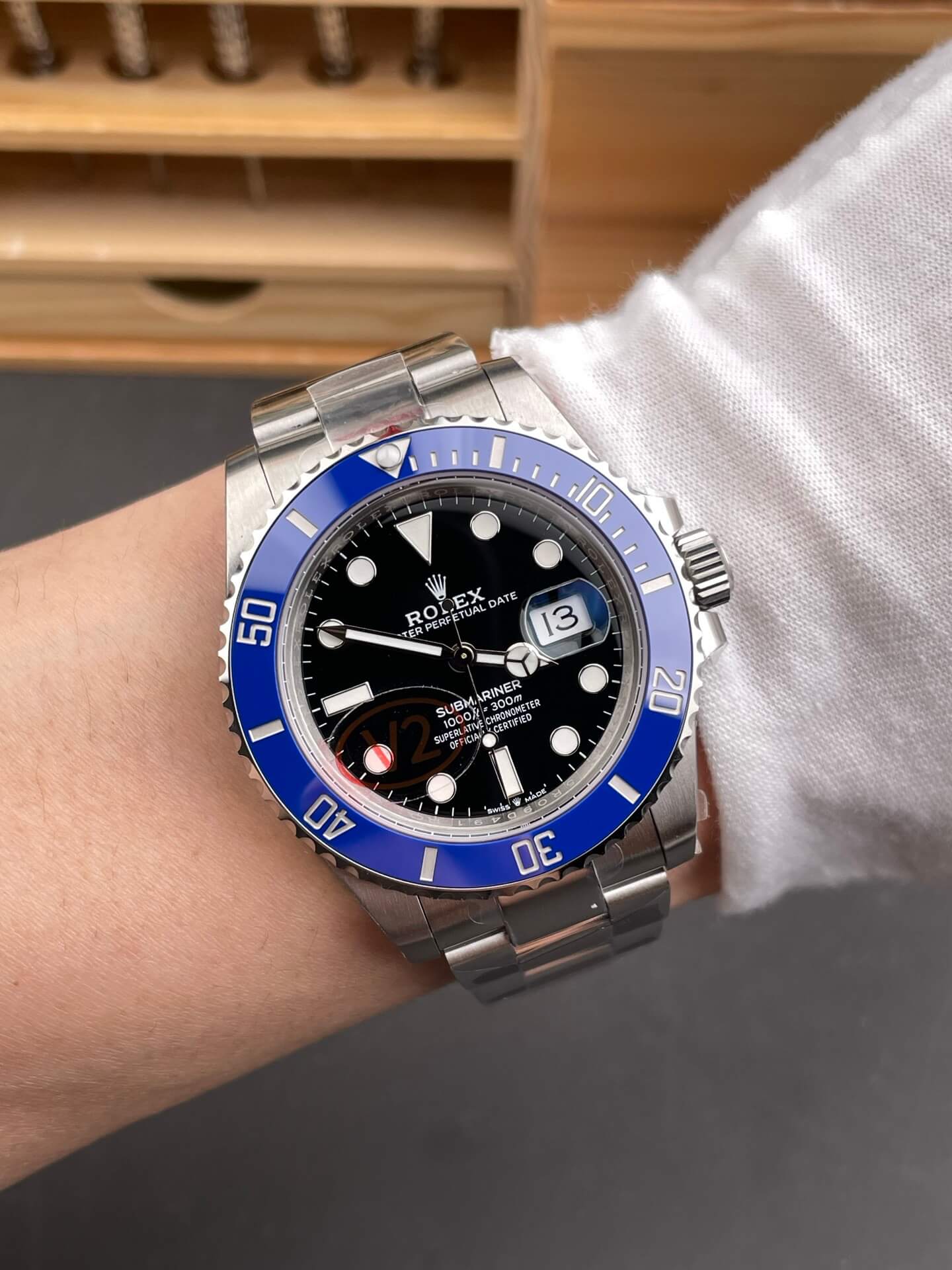 Rolex Replica Submariner Date Super Clone Watch Gain Weight Version 126619LB-0003