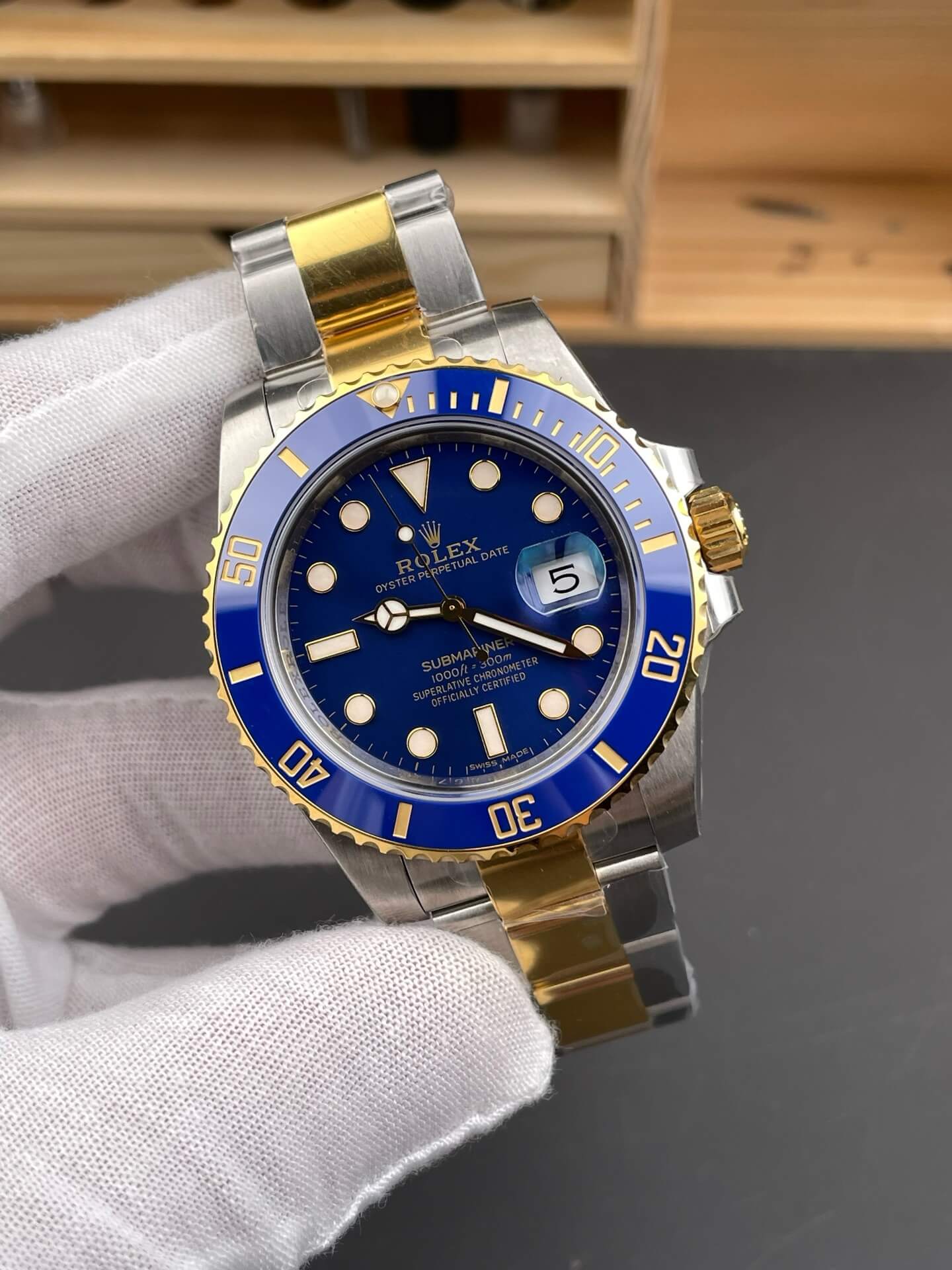 Rolex Replica Submariner Date Super Clone Watch 116613LB-0005 Rolex Replica Submariner Date Super Clone Watch 116613LB-0005