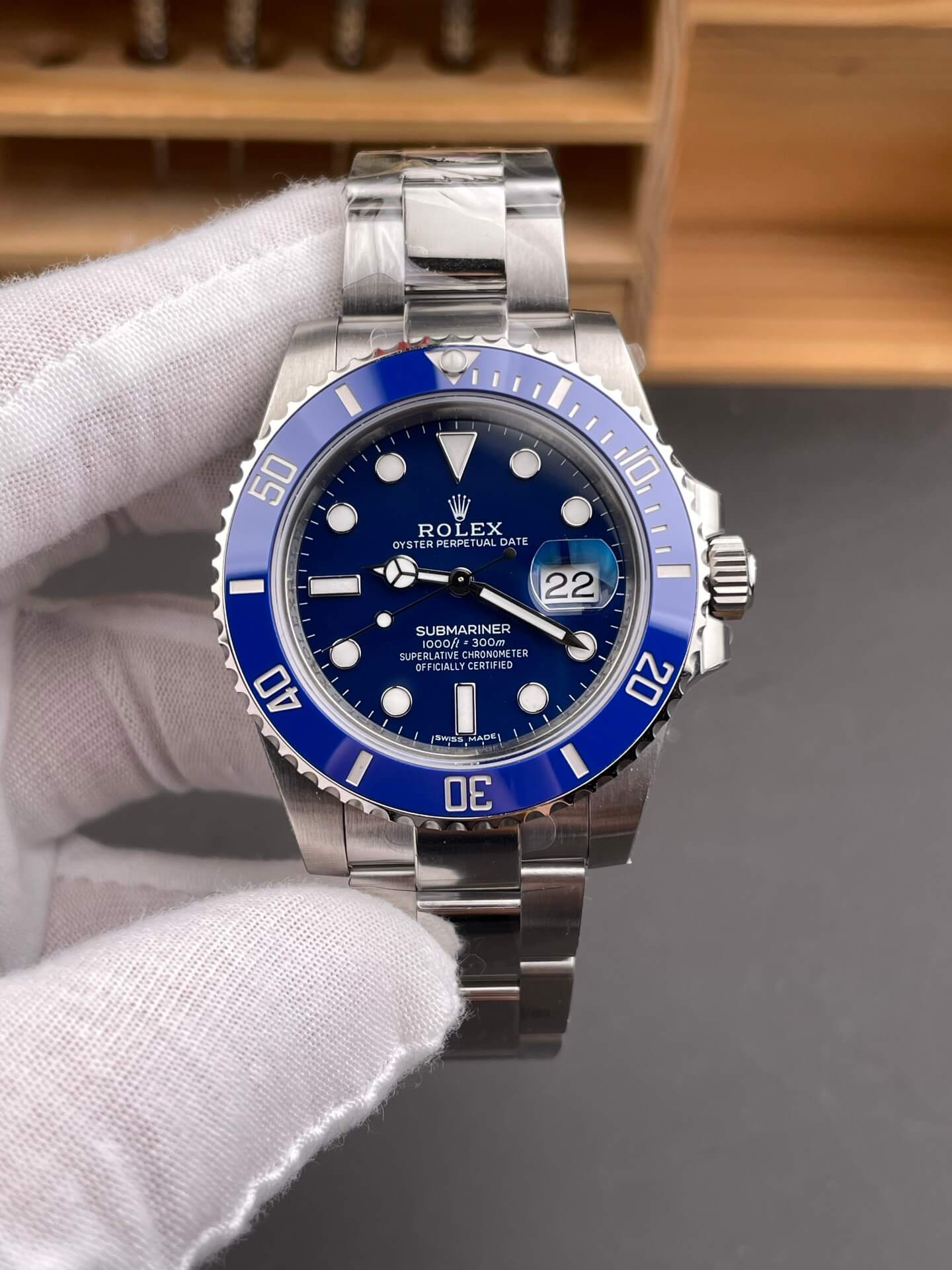 Rolex Replica Submariner Date Super Clone Watch 116619LB-97209