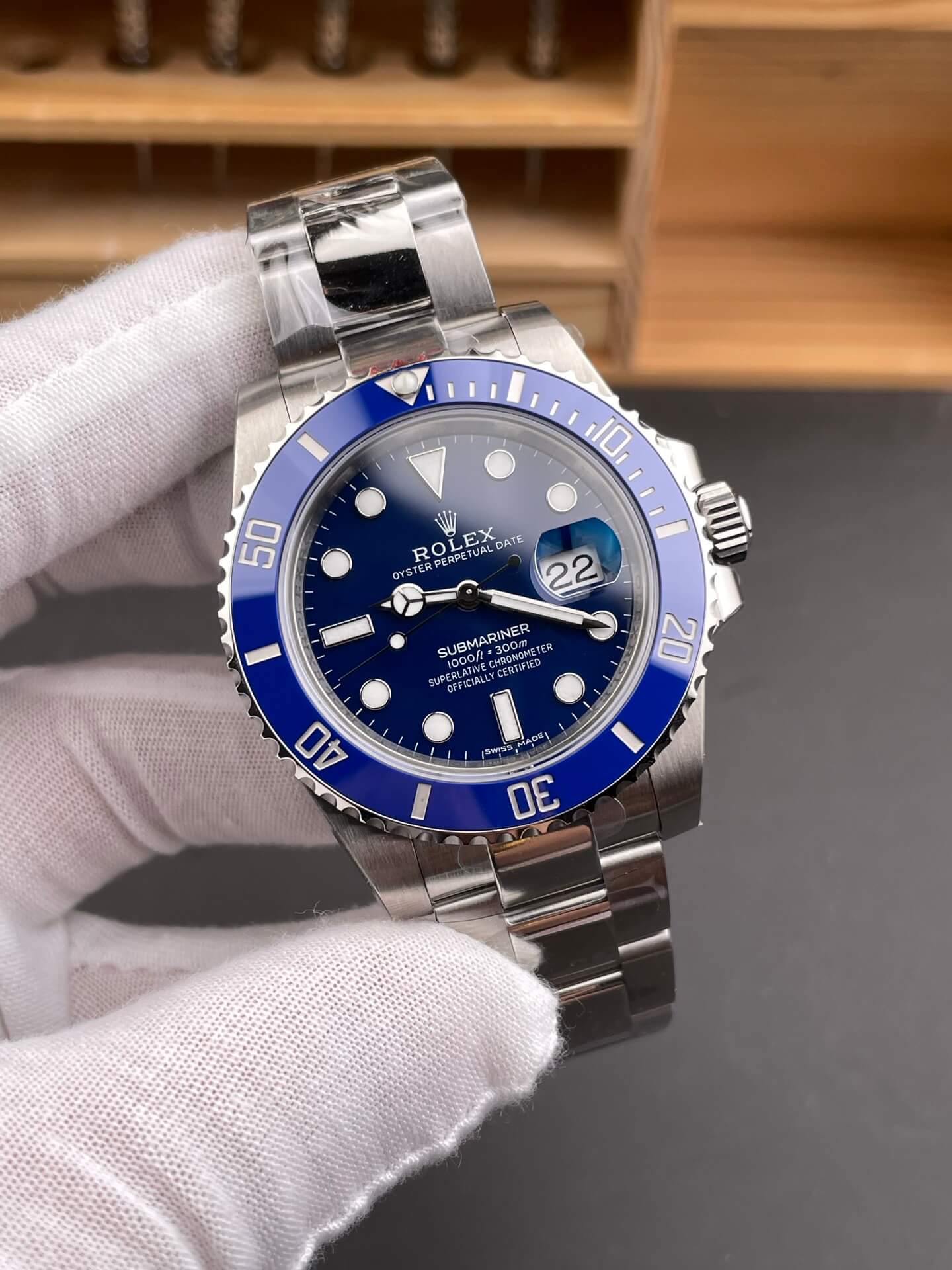 Rolex Replica Submariner Date Super Clone Watch 116619LB-97209