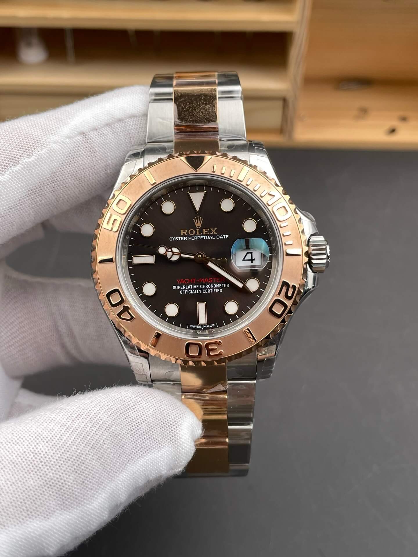 Rolex Replica Yacht-Master Super Clone Watch 116621-78801