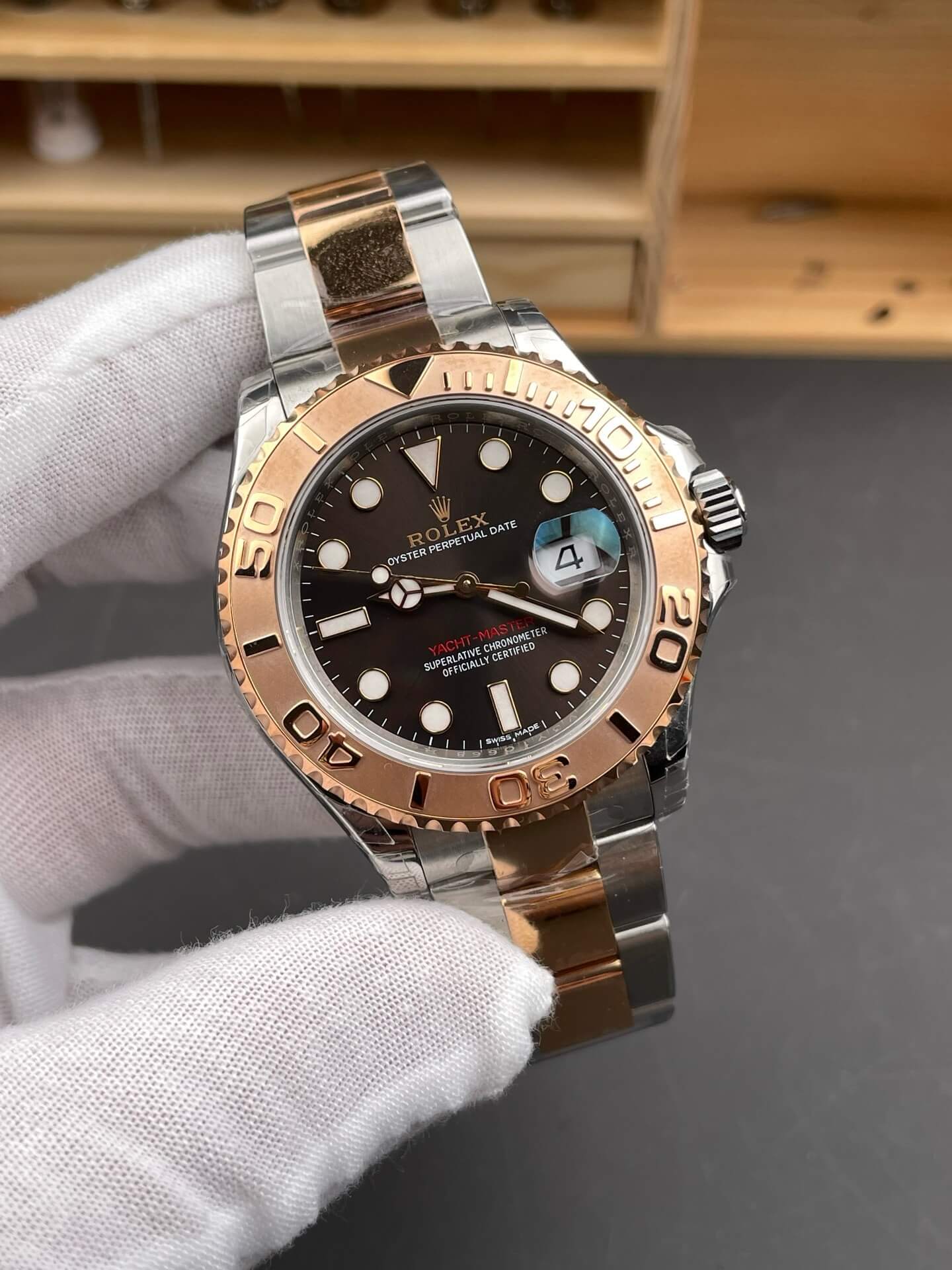 Rolex Replica Yacht-Master Super Clone Watch 116621-78801