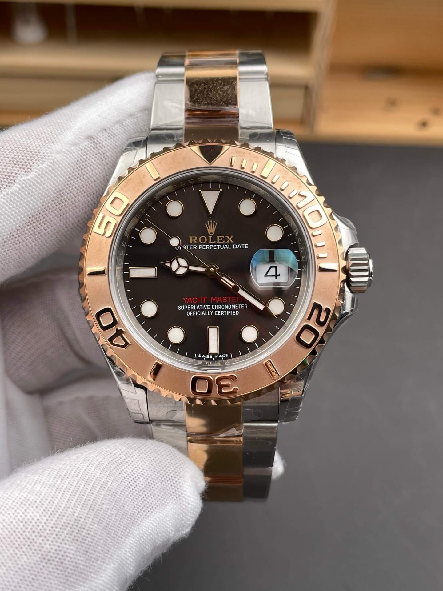 Rolex Replica Yacht-Master Super Clone Watch 116621-78801