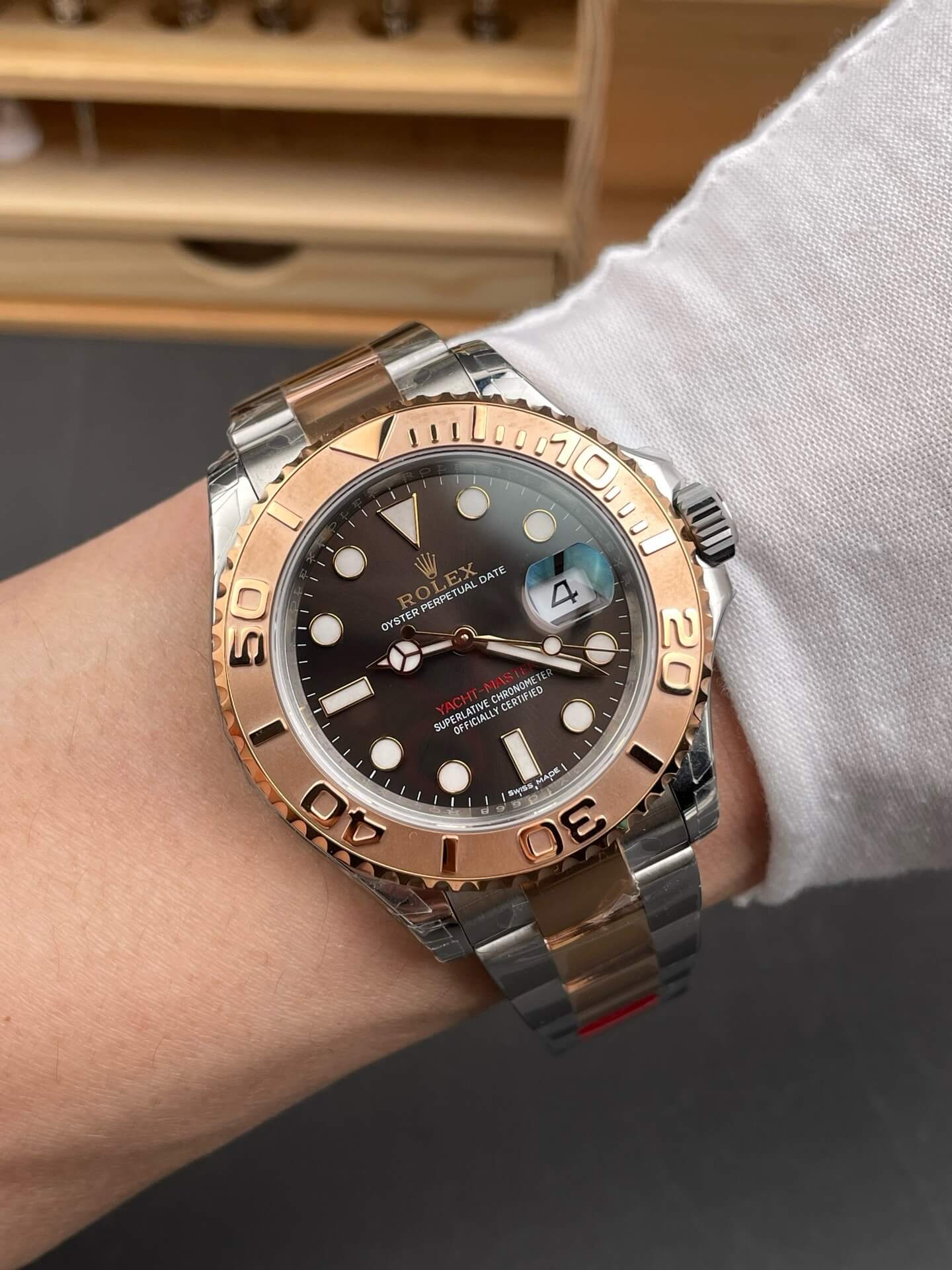 Rolex Replica Yacht-Master Super Clone Watch 116621-78801