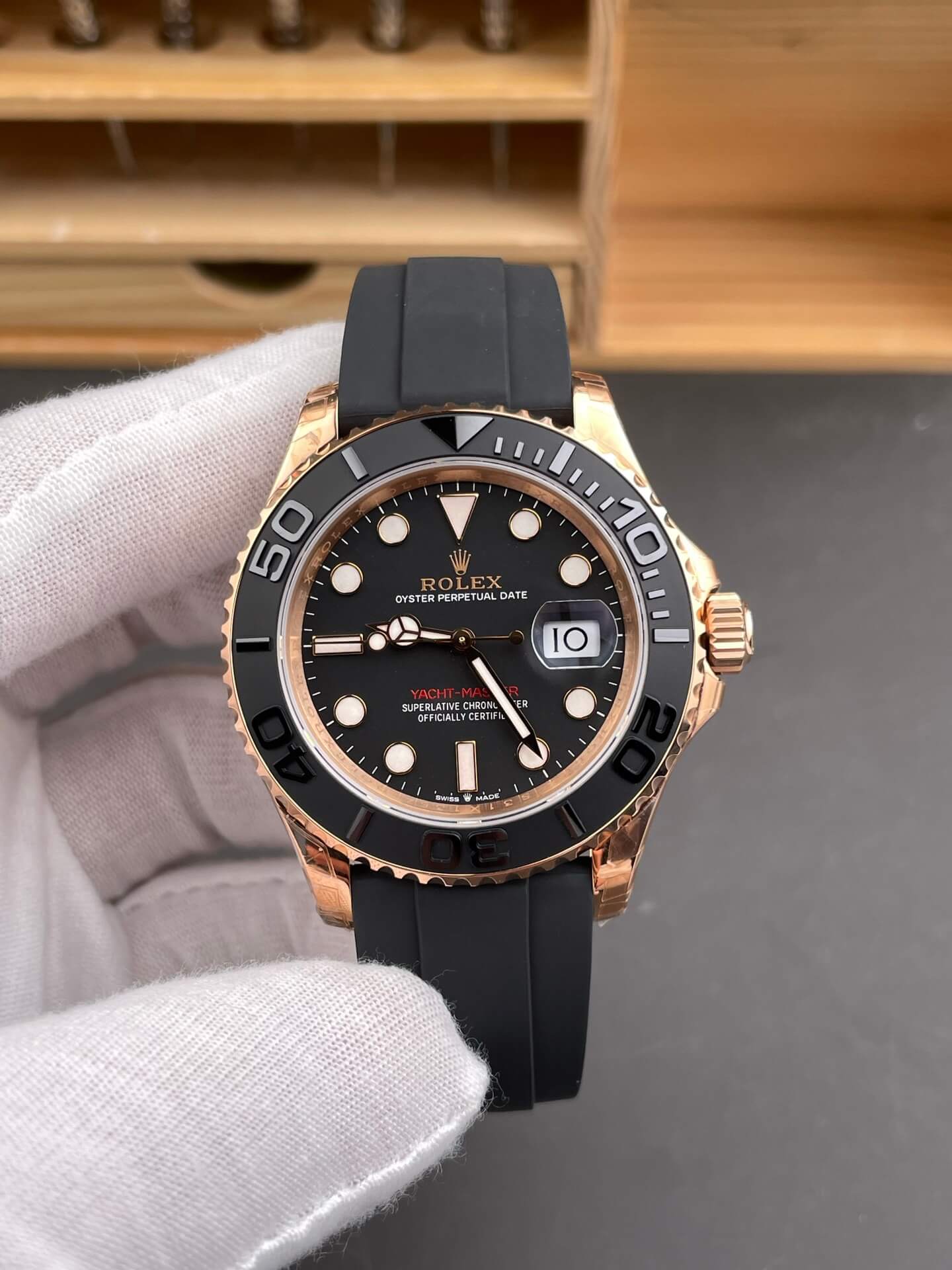 Rolex Replica Yacht-Master Super Clone Watch 126655-0002