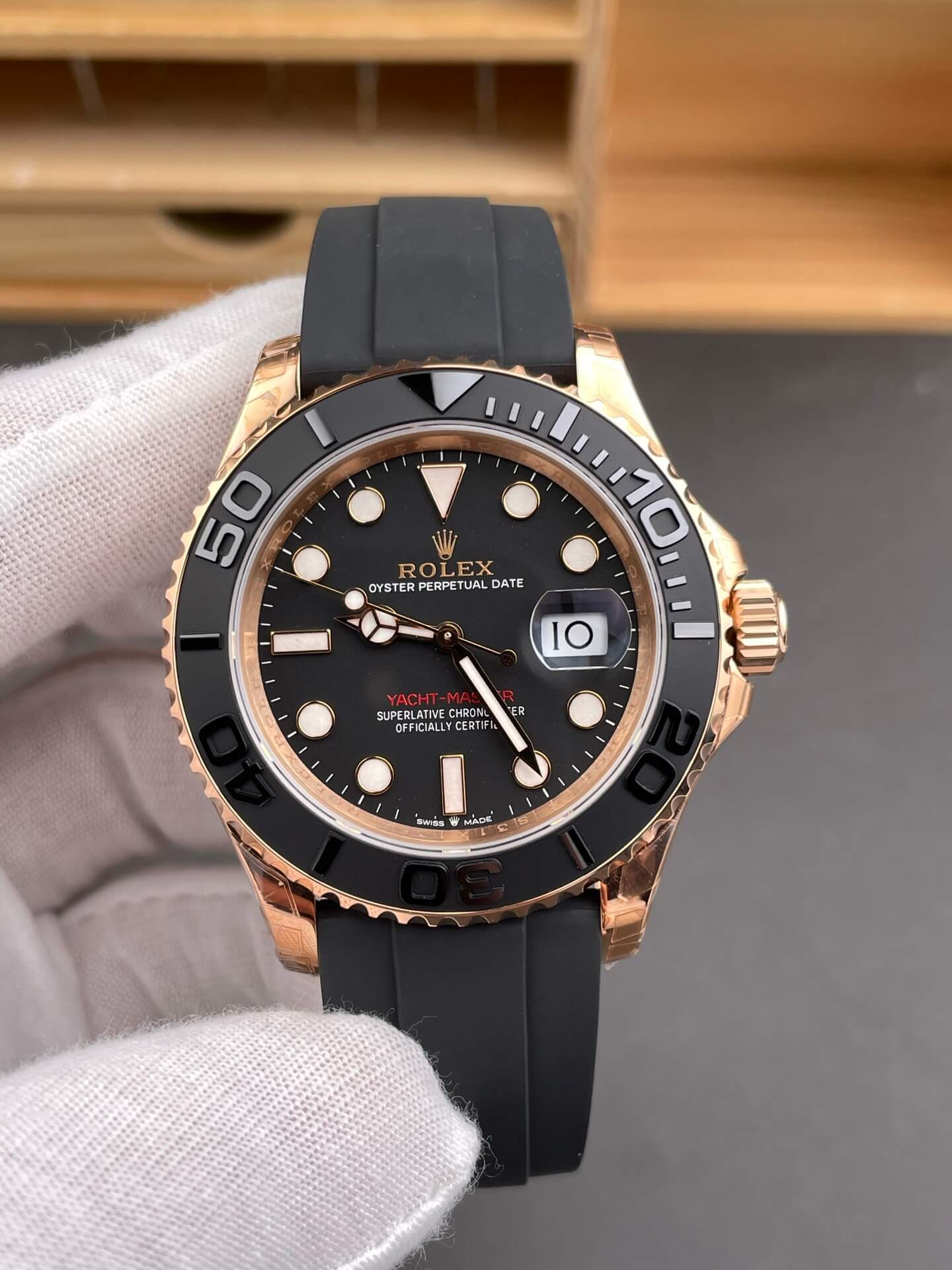 Rolex Replica Yacht-Master Super Clone Watch 126655-0002