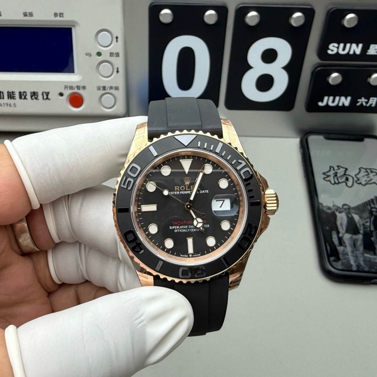 Rolex Replica Yacht-Master Super Clone Watch 126655