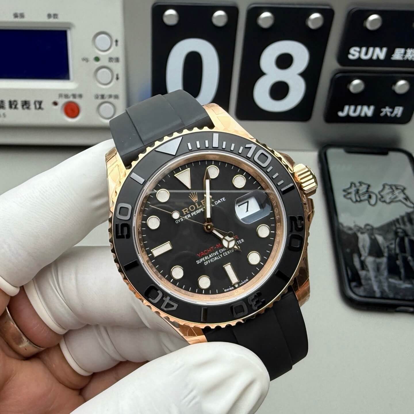 Rolex Replica Yacht-Master Super Clone Watch 126655 Rolex Replica Yacht-Master Super Clone Watch 126655