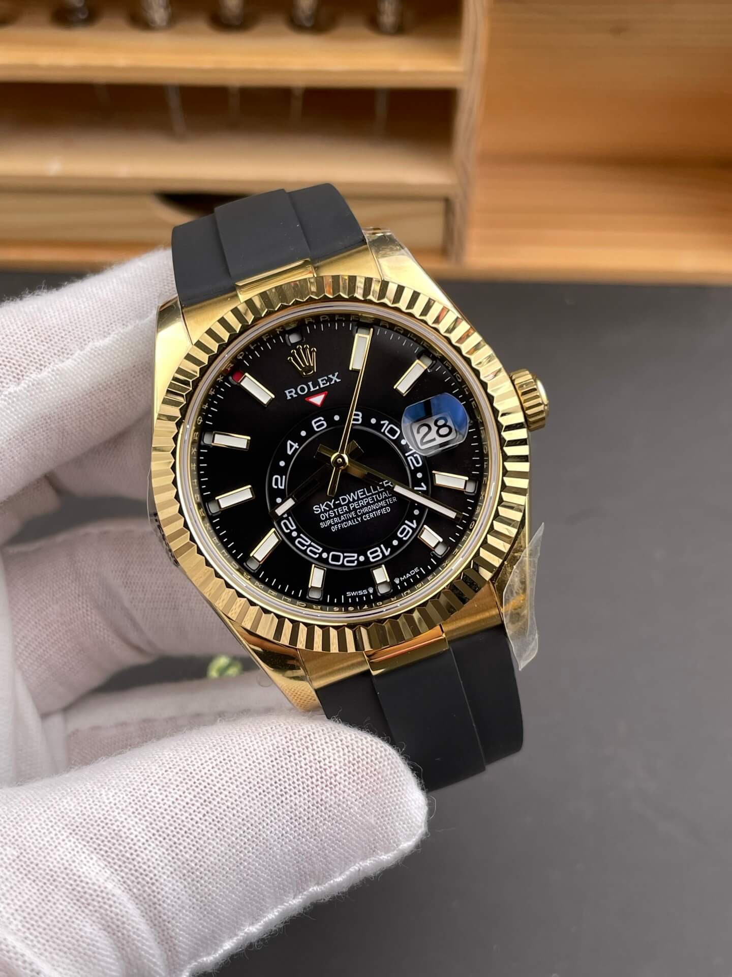 Rolex Replica Sky-Dweller Super Clone Watch Gain Weight Version 336238-0002