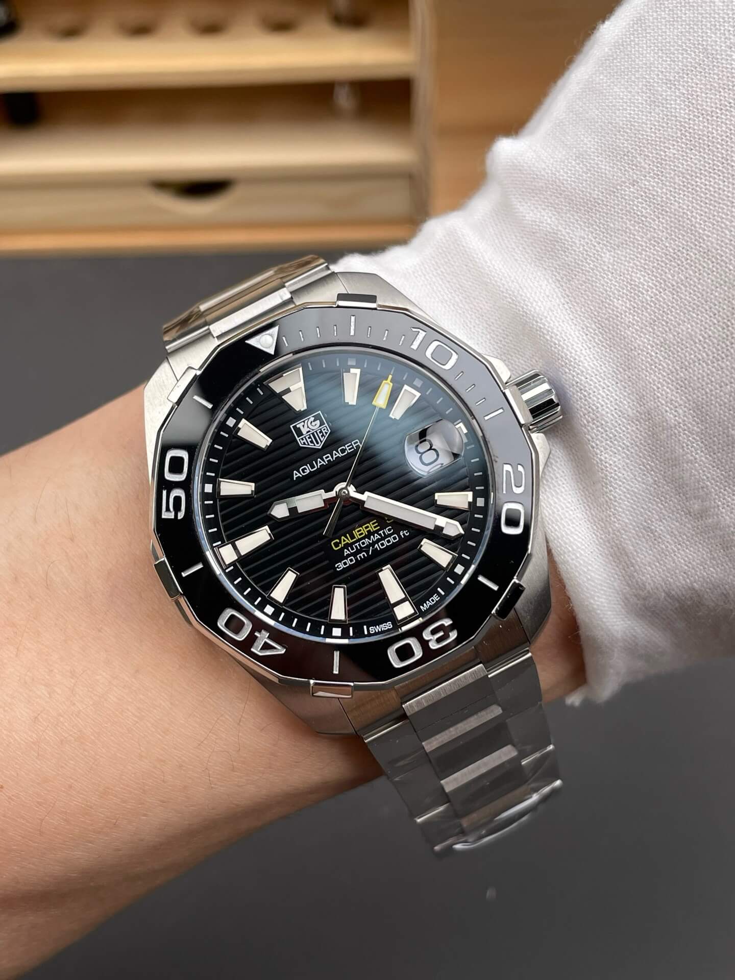 TAG Heuer Aquaracer Watch WAY211A.BA0928 TAG Heuer Aquaracer Watch WAY211A.BA0928