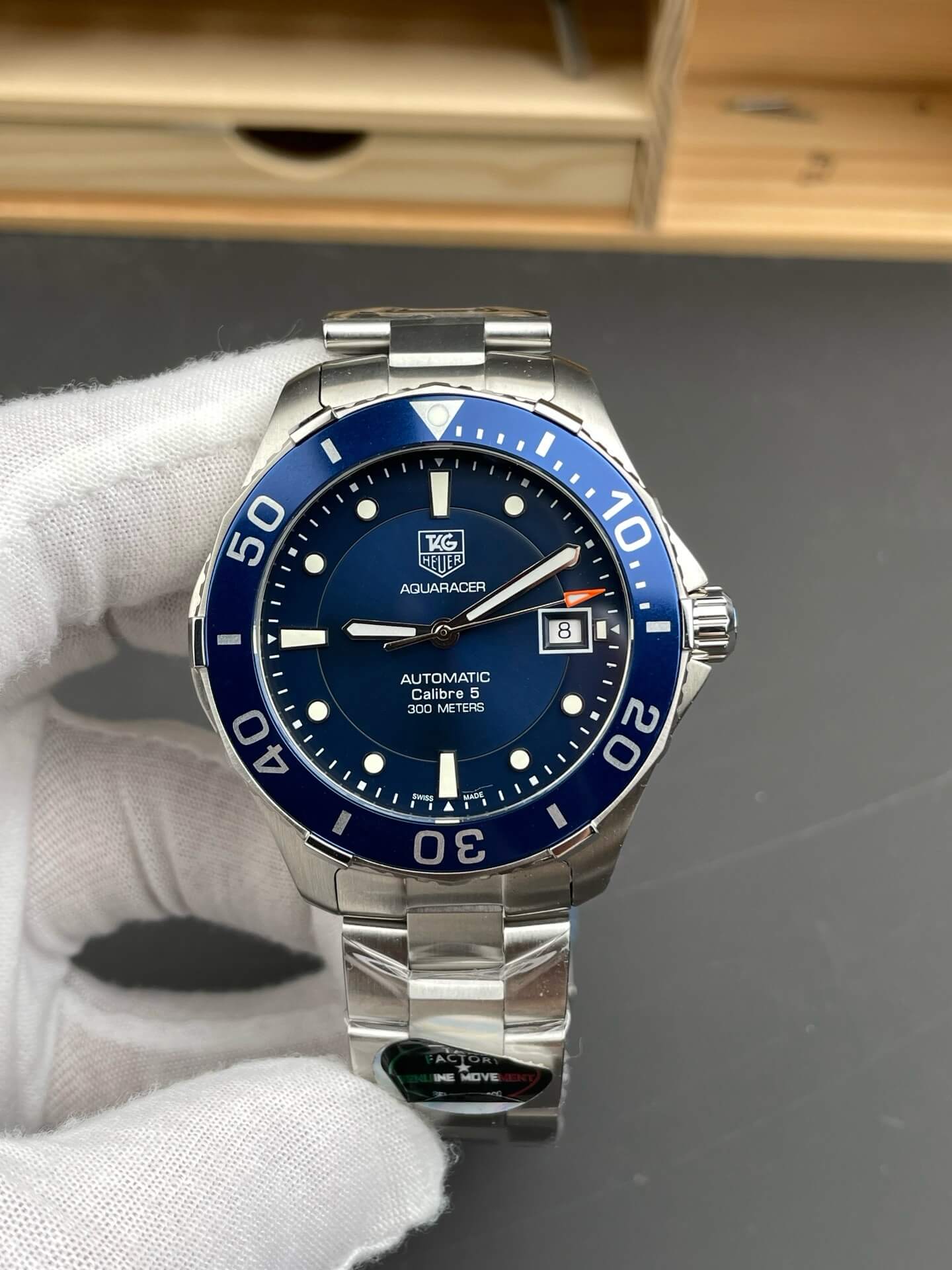TAG Heuer Replica Aquaracer 300M Calibre 5 Super Clone Watch WAN2111.BA0822 TAG Heuer Replica Aquaracer 300M Calibre 5 Super Clone Watch WAN2111.BA0822