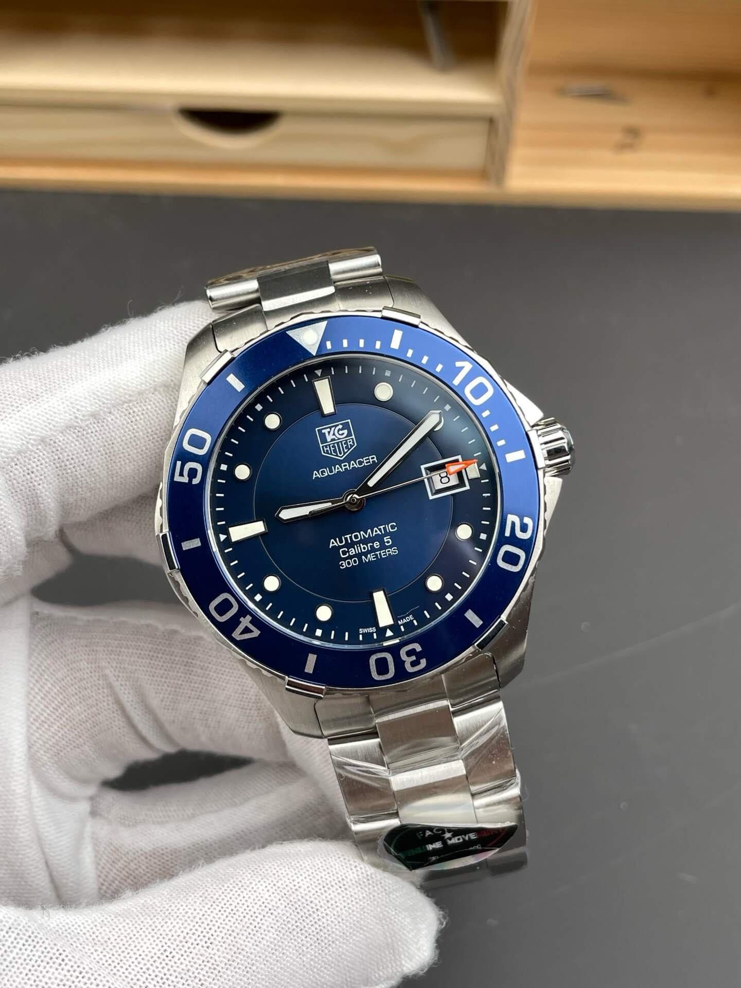 TAG Heuer Replica Aquaracer 300M Calibre 5 Super Clone Watch WAN2111.BA0822 TAG Heuer Replica Aquaracer 300M Calibre 5 Super Clone Watch WAN2111.BA0822