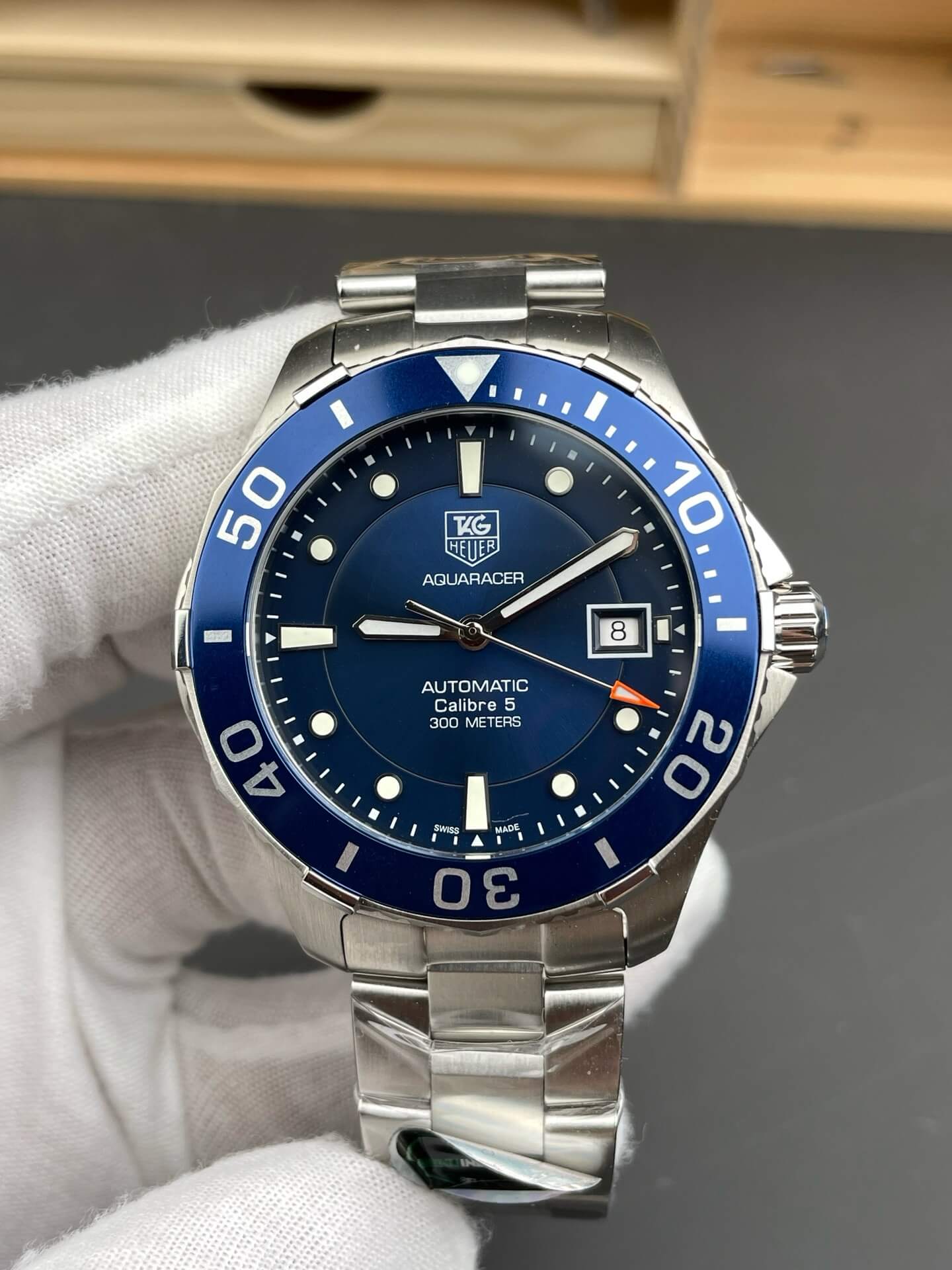 TAG Heuer Replica Aquaracer 300M Calibre 5 Super Clone Watch WAN2111.BA0822 TAG Heuer Replica Aquaracer 300M Calibre 5 Super Clone Watch WAN2111.BA0822