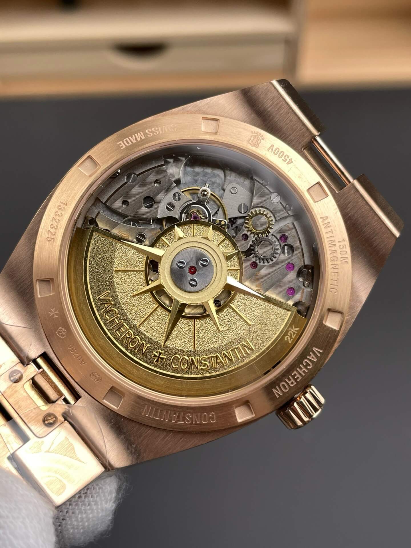 Vacheron Constantin Replica Overseas Super Clone Watch 4500V/210R-B705