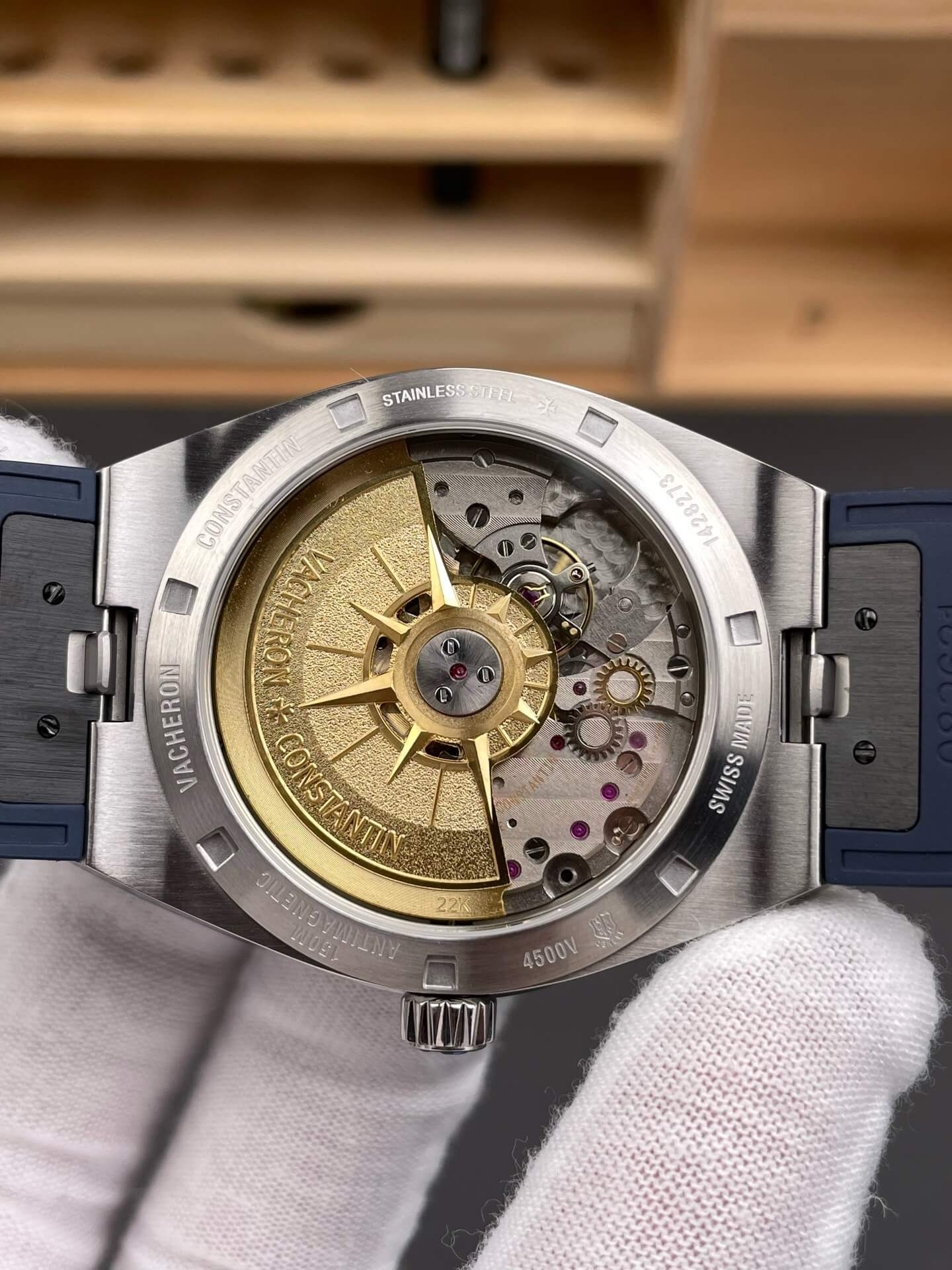 Vacheron Constantin Replica Overseas Super Clone Watch 47040/000A-9008 Vacheron Constantin Replica Overseas Super Clone Watch 47040/000A-9008