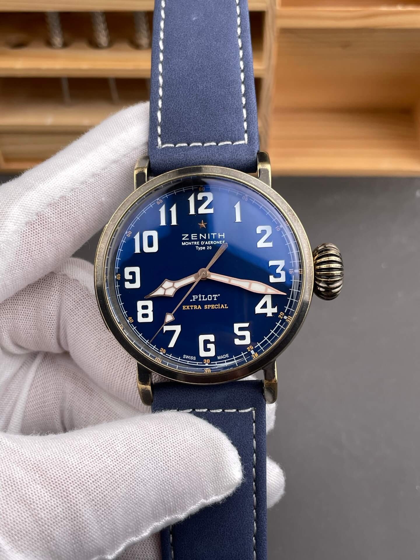 Zenith Replica Pilot Type 20 Super Clone Watch 29.2430.679/57.C808